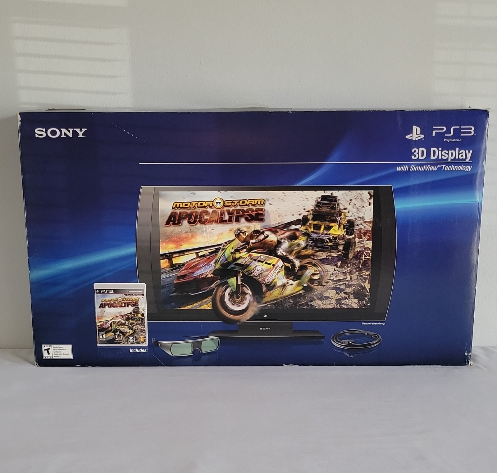 SONY ソニー 3Dディスプレイ メガネ CECH-ZED1J 24インチ SONY CECH-ZED1J 24インチ PlayStation 3Dディスプレイ 3D 美品ソニー