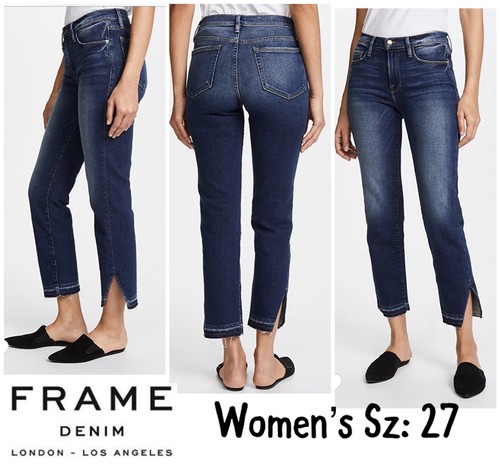【Frame】 Le Nouveauストレート mid-riseジーンズ Le Nouveau straight mid-rise jeans in blue - Frame | Mytheresa