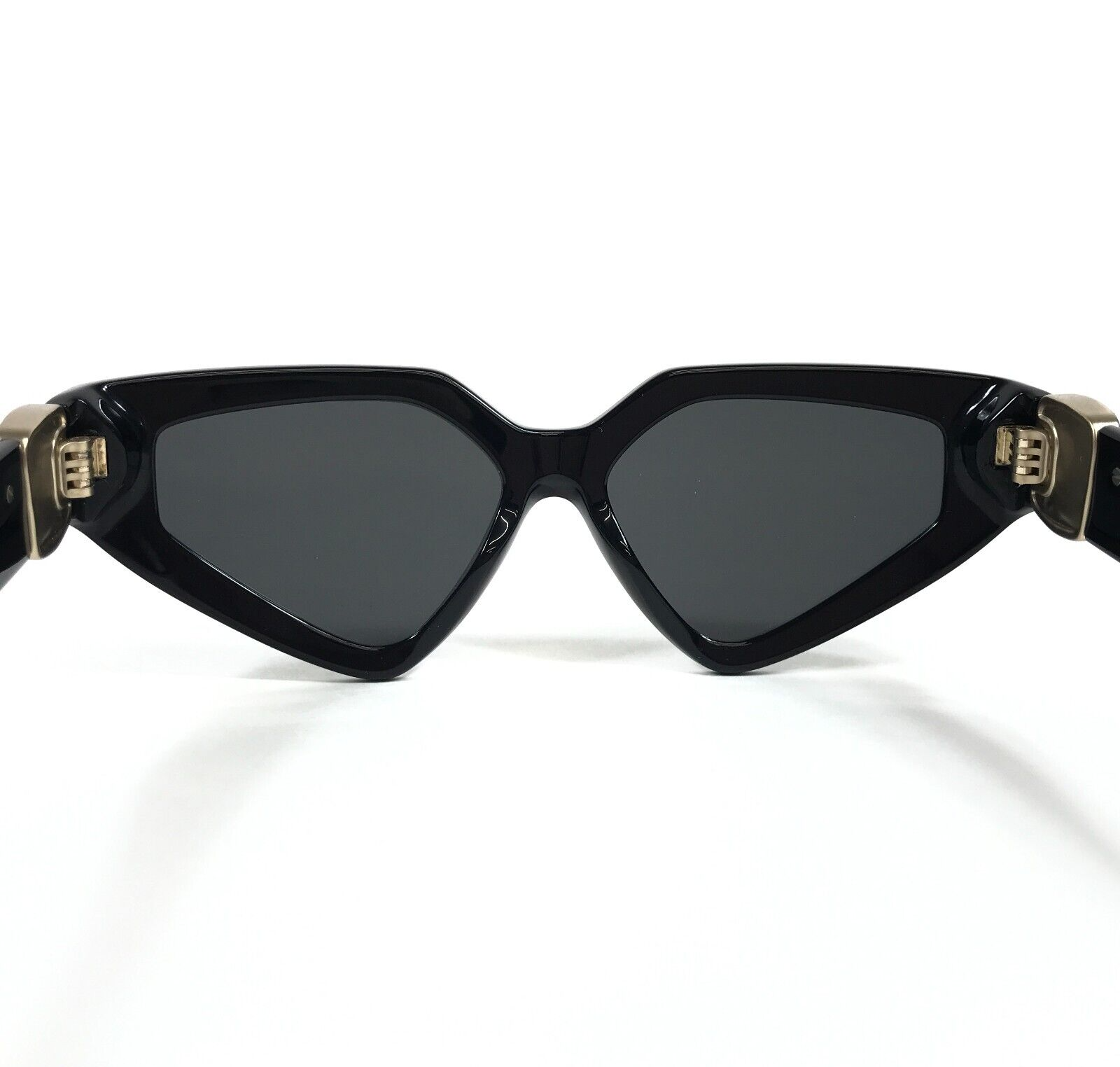 Pre-owned Dolce & Gabbana Sunglasses Dg4469 501/87 Black Butterfly Gray Lenses 59-15-145