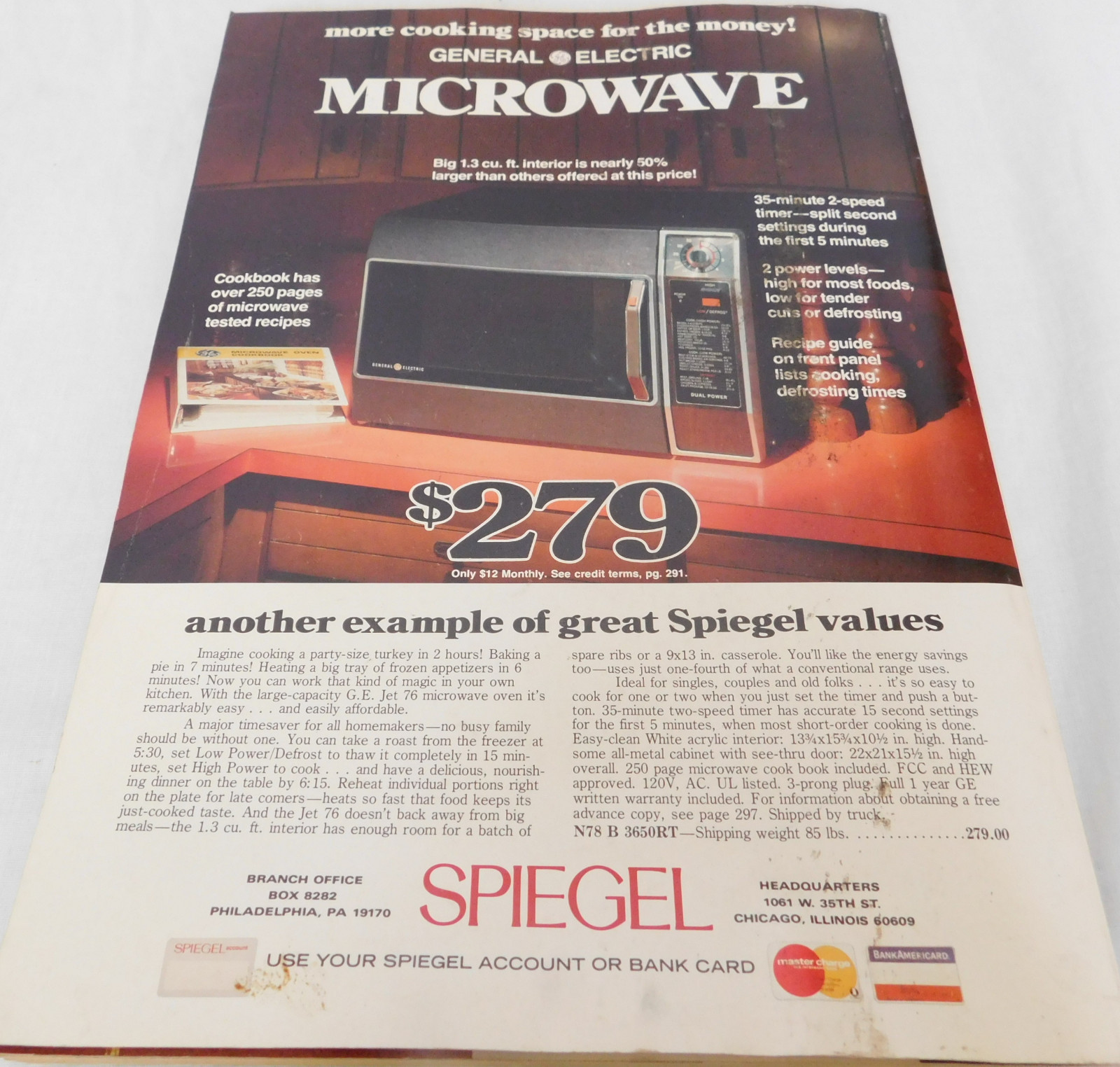 1977 SPIEGEL SPRING / SUMMER STORE CATALOG 522 PAGES