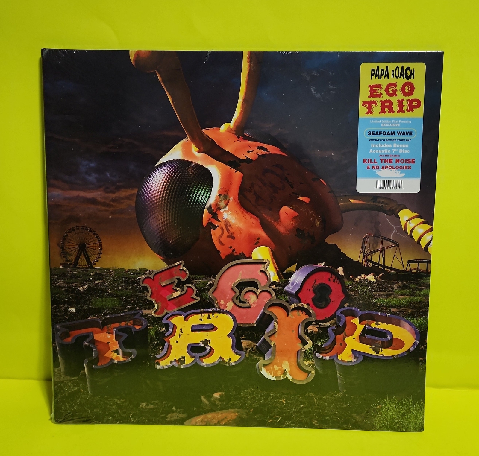 米3LP Papa Roach Ego Trip NOIZE005 New Noize Records 未開封 /00920 Papa Roach - Ego Trip - 2022 - NOIZE005 New - Sealed - Vinyl