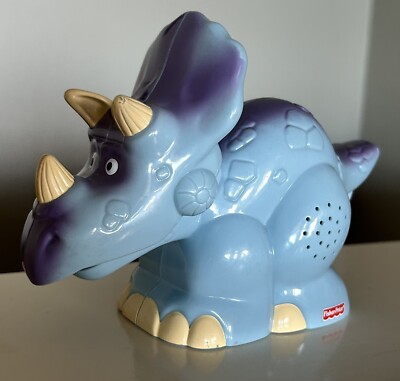 Disney Toy Story Pixar Trixie Figure 5'' Light Fisher Price Flashlight 2010 Works