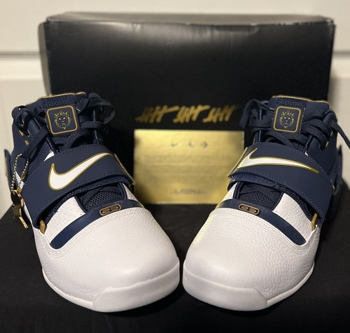 シューズ(男性用) nike zoom lebron soldier ct16 28cm Nike Zoom LeBron Soldier CT16 QS Midnight Navy / White - May