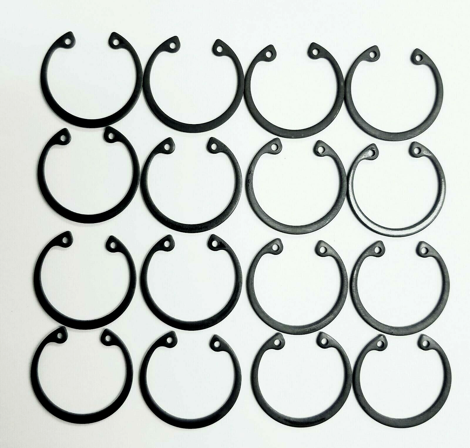 16 NEW piston wrist pin retainers locks Chevy SBC .927 clips like TruArc snap