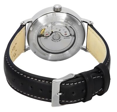 Pre-owned Annie Iron  Amazonas Impression Black Dial Casual Automatic Men's Watch 59602