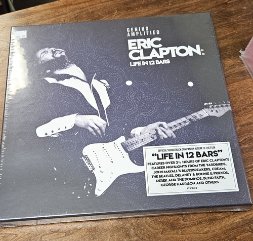 ERIC CLAPTON LIFE IN 12 BARS LP BOXSET 4LP SET CREAM BLIND