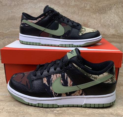 camo dunks low