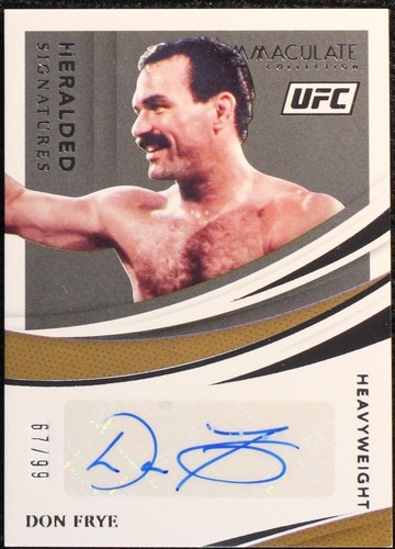 2021 Panini Immaculate Collection UFC - Don Frye #HS-DFY