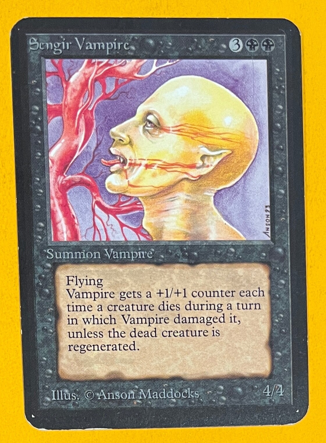 MTG SENGIR VAMPIRE Alpha (OldManMTG 008-192) | eBay