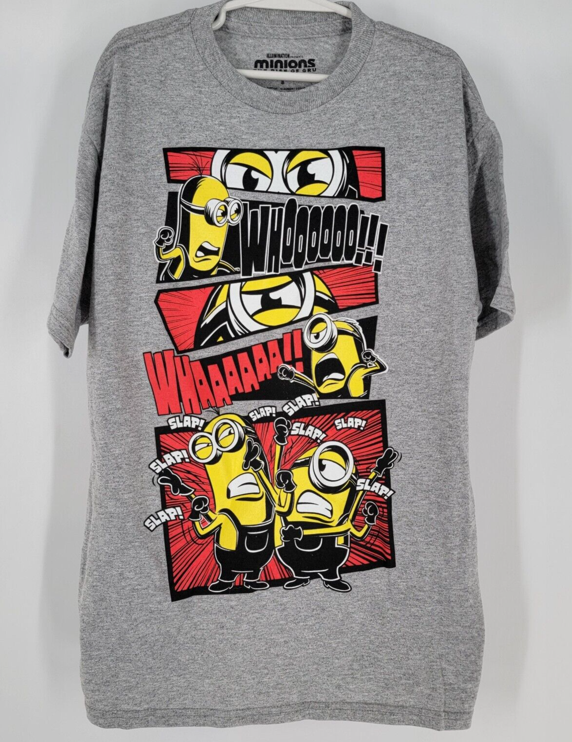 Universal Kids Minions: The Rise of Gru Comic Fight T-Shirt