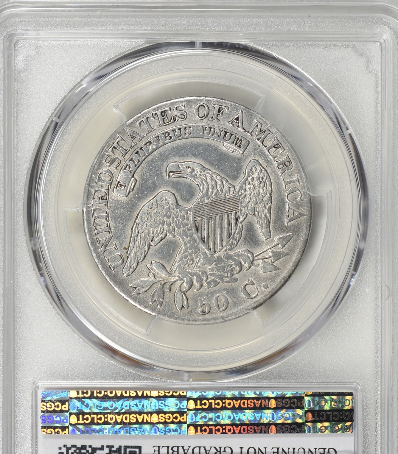 1825 Capped Bust Half Dollar PCGS AU Details