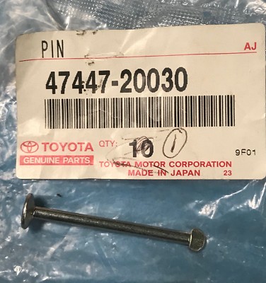 切手43 Genuine Toyota Lexus 4744720030 Pin No1 Shoe Hold Down