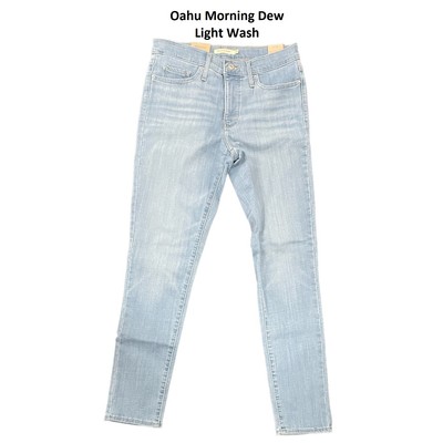 Женские джинсы-скинни Levis 311 Stretch Denim Shaper Skinny (цвет Oahu Morning Dew Light)