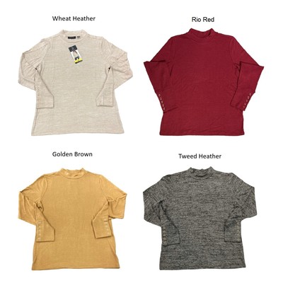 Модный свитер Rafaella Womens с длинным рукавом Hacci Fashion Sweater Top