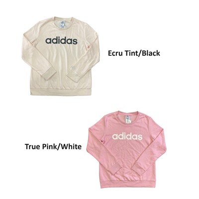 Женская мягкая эластичная толстовка Adidas с длинным рукавом и графическим логотипом Adidas