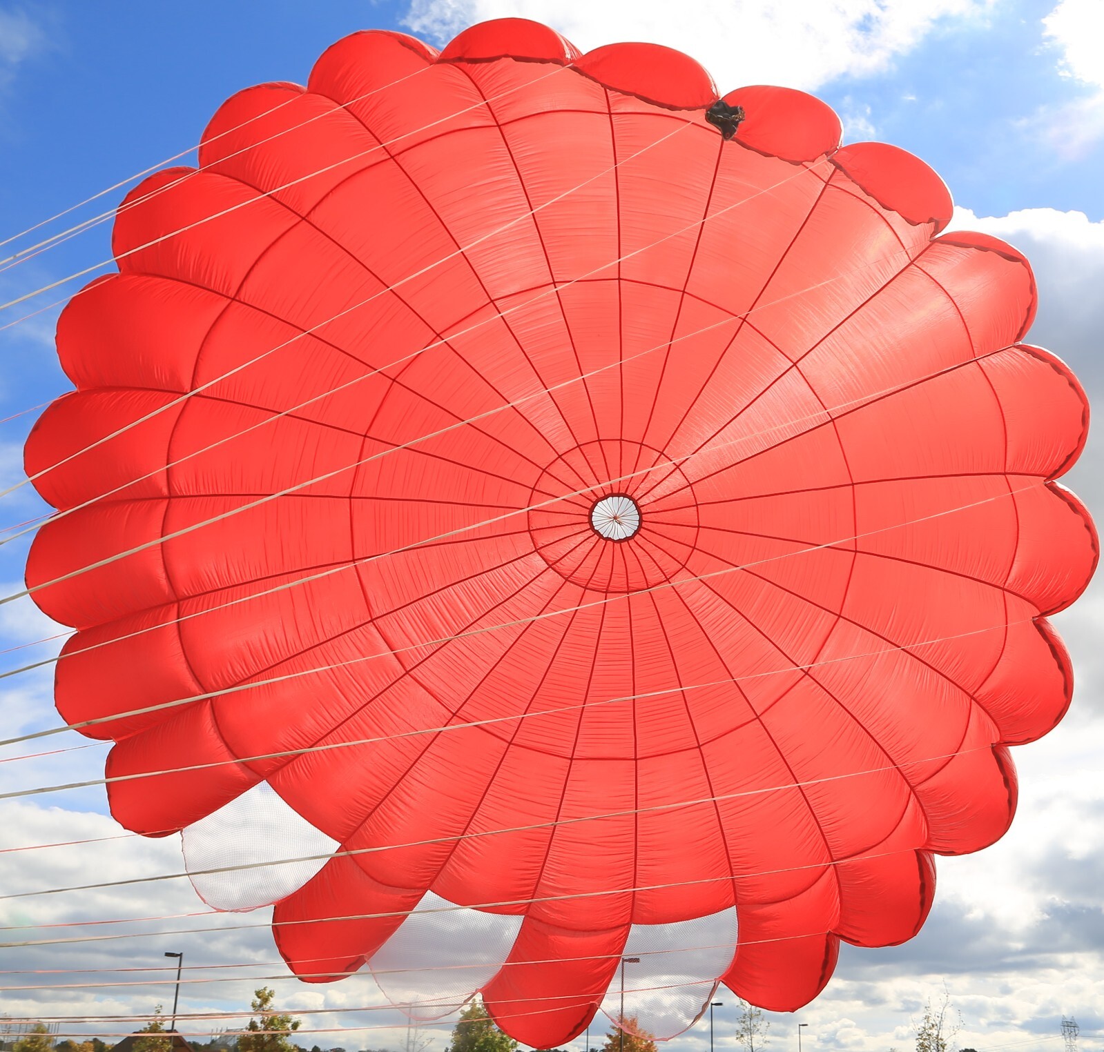 Strong 26ft LoPo Mid-Lite round reserve skydiving parachute