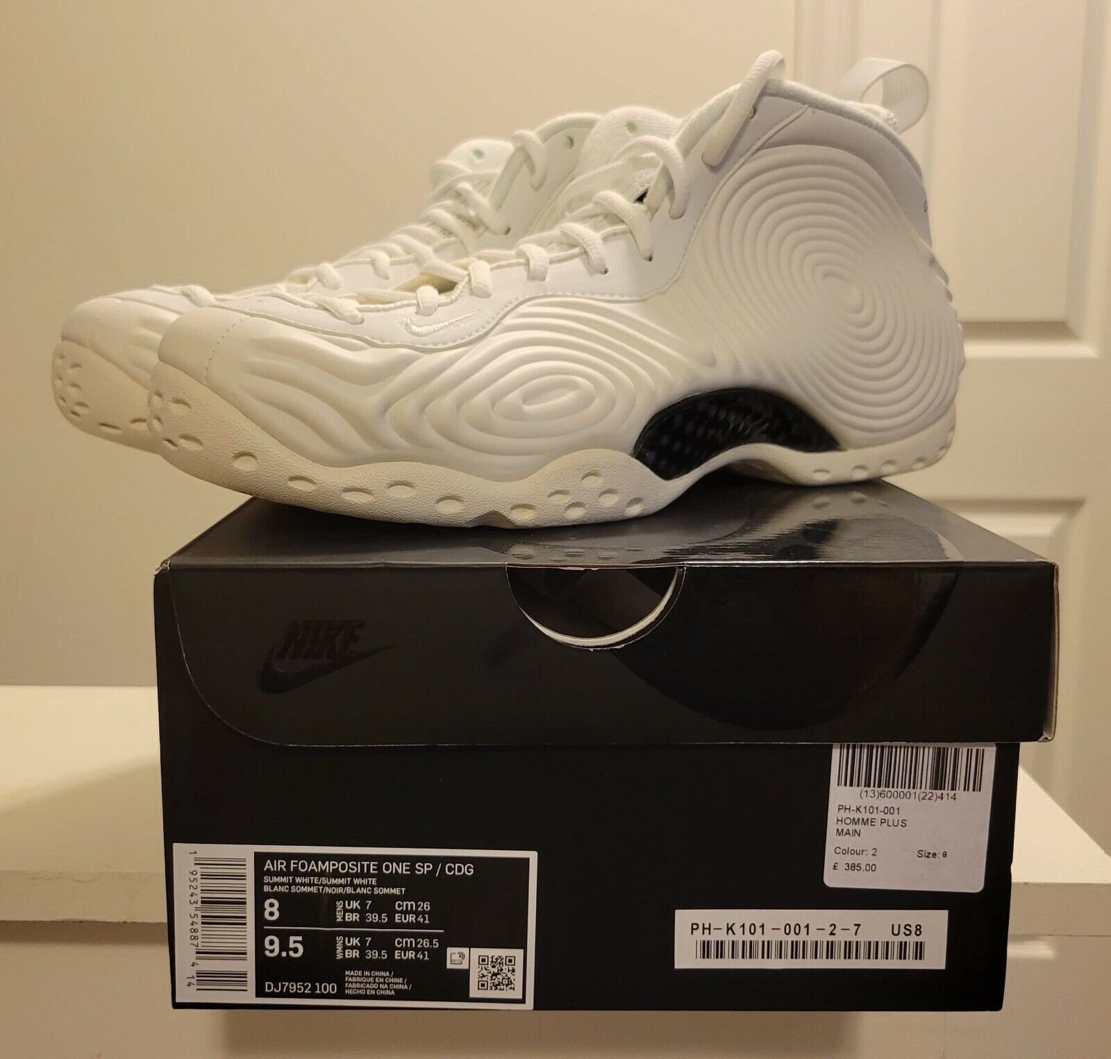 Nike Air Foamposite One SP/CDG Nike Air Foamposite One SP/CDG
