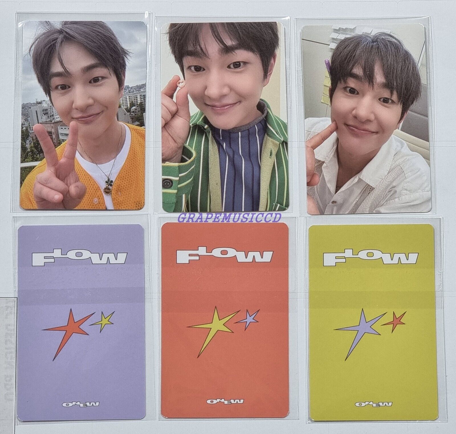 ONEW SHINEE 3RD EP FLOW POP-UP STORE OFFICIAL GOODS EVENT ONEW SHINEE 3RD EP FLOW POP-UP STORE OFFICIAL GOODS EVENT