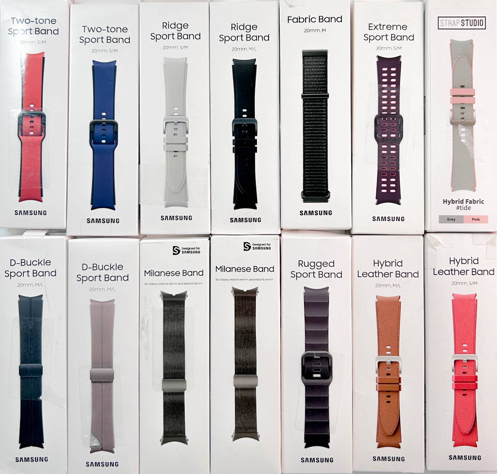 OEM Samsung Galaxy Watch 4 5 6 Smartwatch 20mm Width Watch OEM Samsung Galaxy Watch 4 5 6 Smartwatch 20mm Width Watch