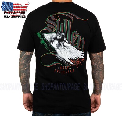 Sullen Art Collective Angel Premium SC5119 New Short Sleeve Men`s T-shirt