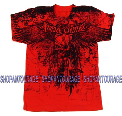 Xtreme Couture Justice X1044 Red Toddler`s Short Sleeve T-Shirt