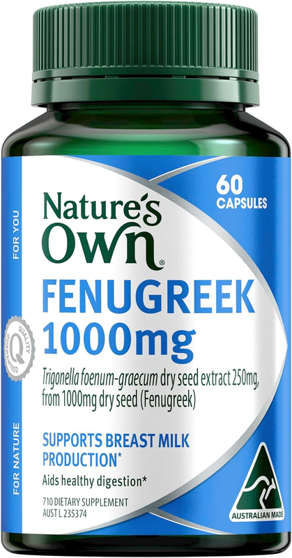 Fenugreek 1000Mg Capsules 60 - Traditionally Used to Support Healthy Appetite, D