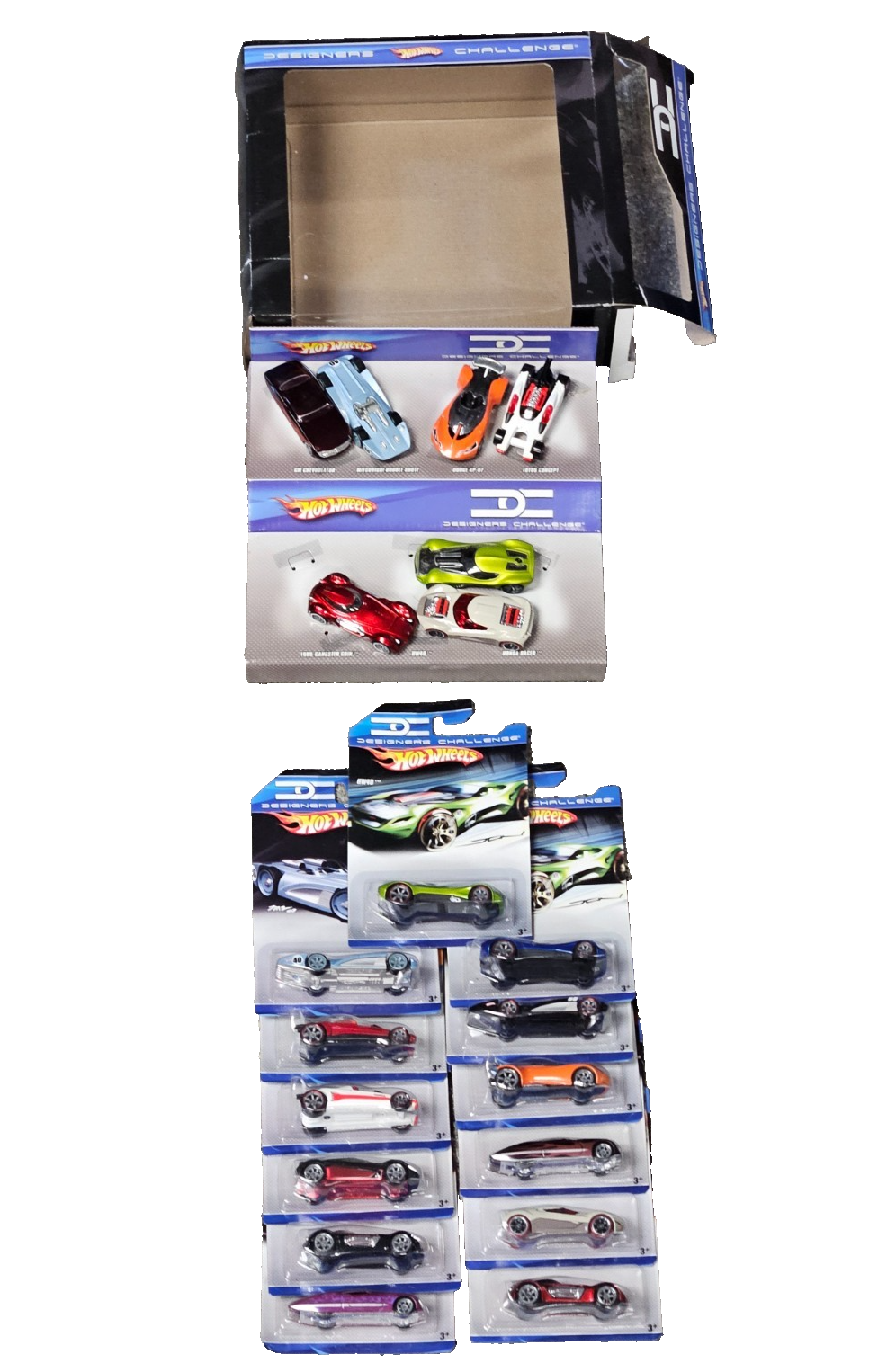 Lot of 20 NEW Hot Wheels Designers Challenge Diecast Cars