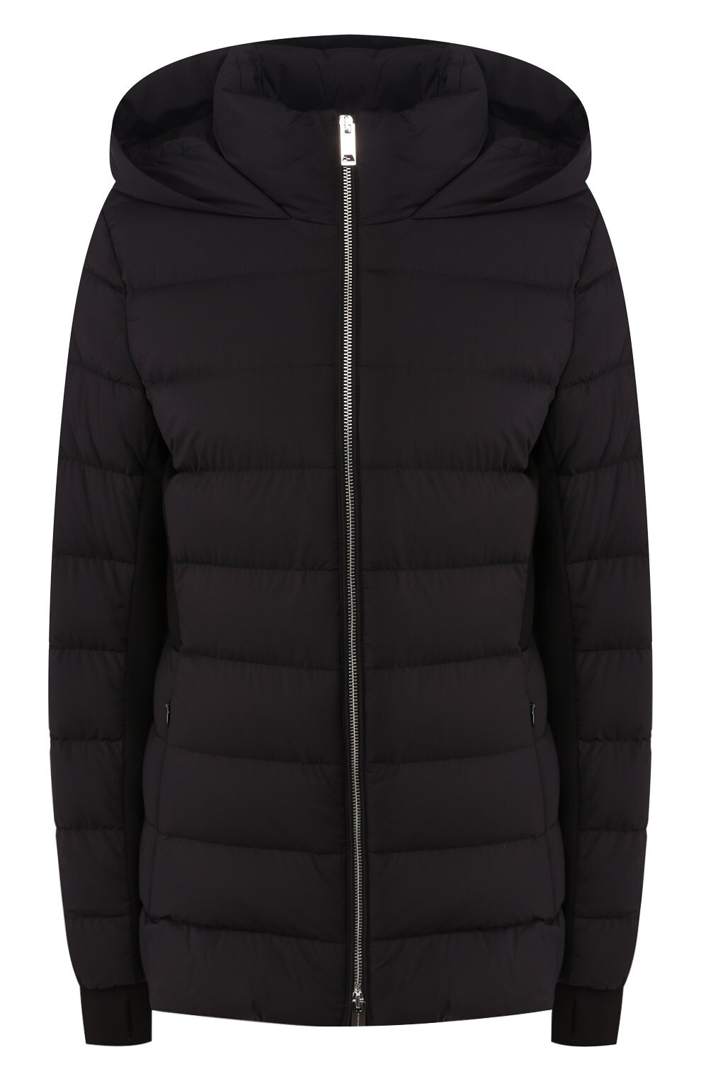 Pre-owned Burberry $1350  Newbridge Black Hooded Quilted Down Short Parka Puffer Coat S