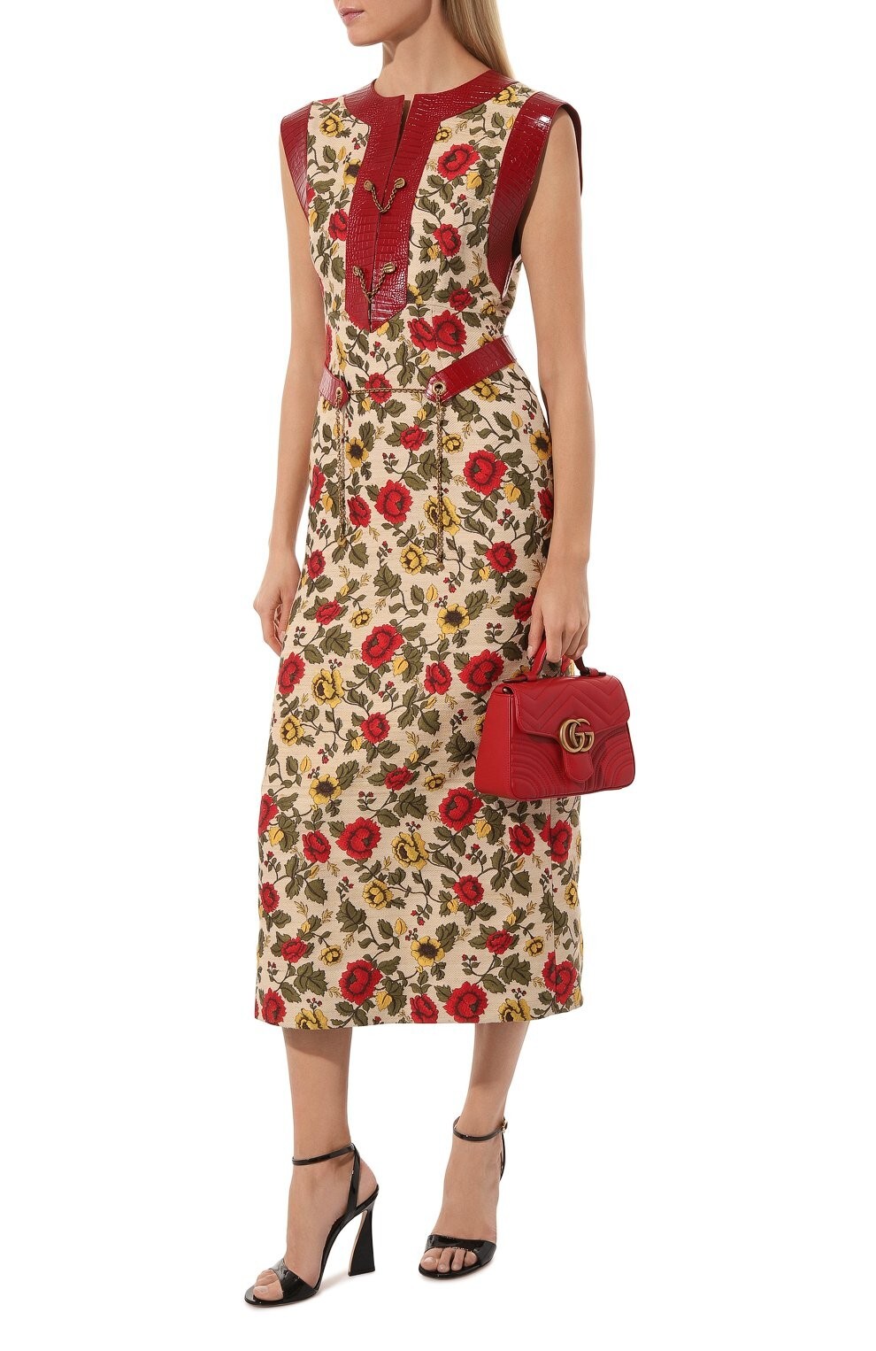 Gucci Red Floral Dress- With Tags- RRP$7,900 AUD 40IT | eBay