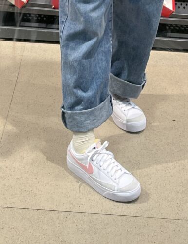 Brand NEW Women's Size 8W Nike Blazer Low Platform White Brand NEW Women's Size 8W Nike Blazer Low Platform White