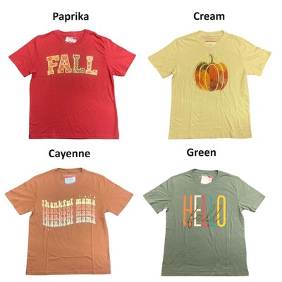 Женская футболка с коротким рукавом State of Mine Fall Harvest Graphic