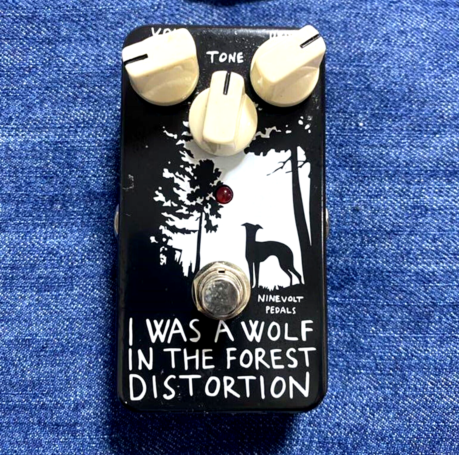 Animals Pedal I was a wolf in The forest distortion | eBay
