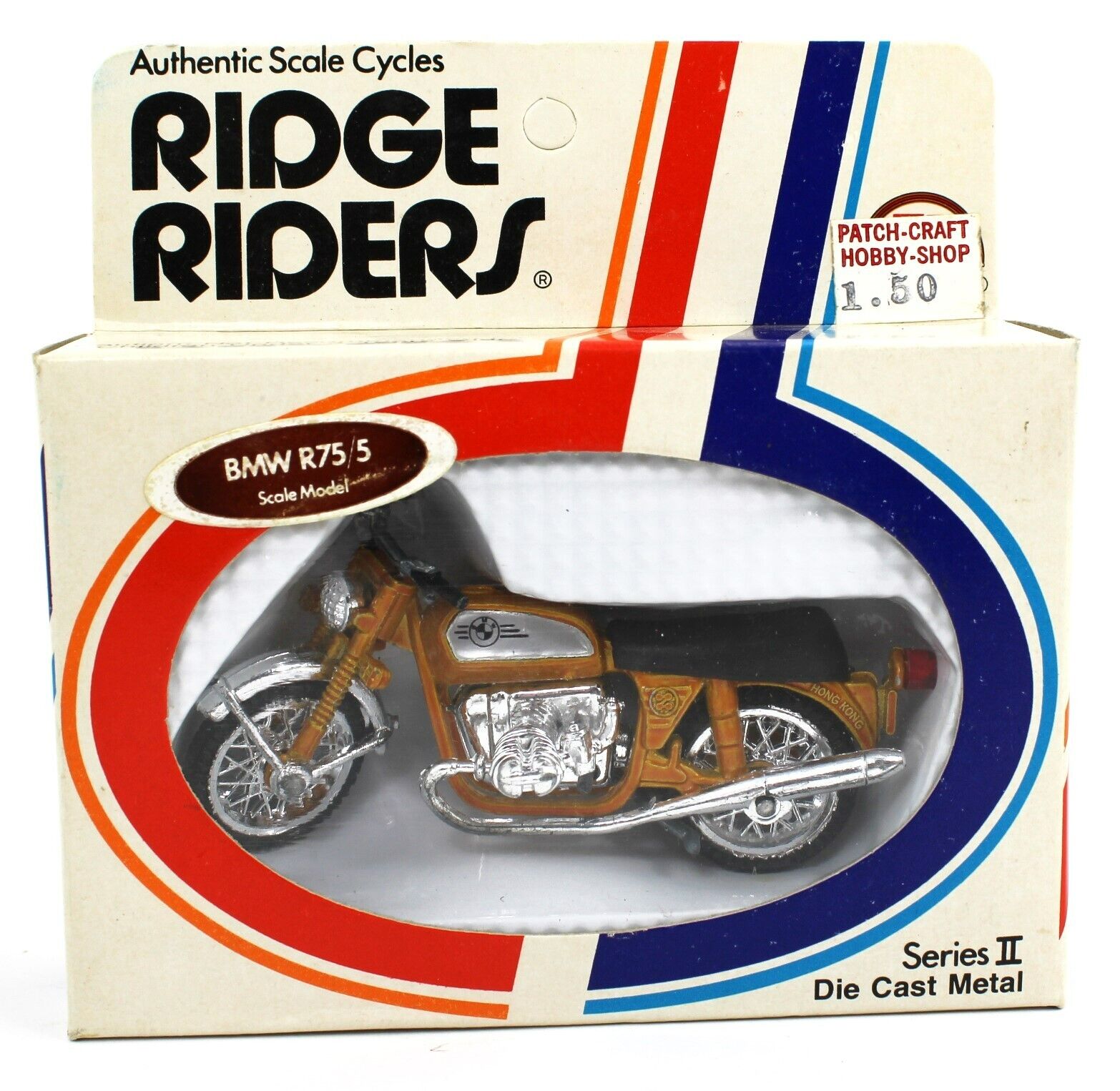 Vintage ZEE TOYS *RIDGE RIDERS* Copper BMW R75/5 Motorcycle Vintage ZEE TOYS *RIDGE RIDERS* Copper BMW R75/5 Motorcycle