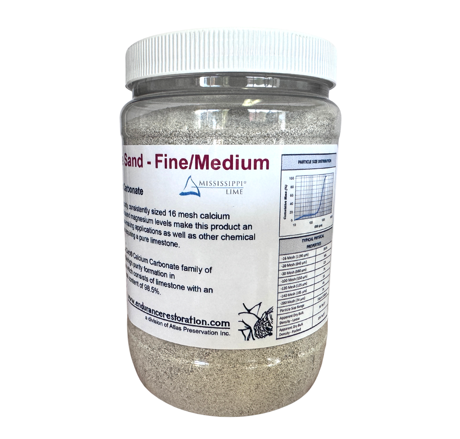 Limestone Sand - Fine/Medium