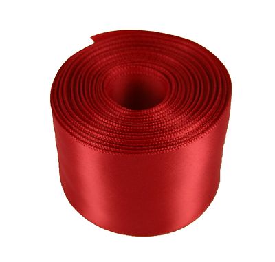 Rolled up 1-1/2'' SINGLE FACE SATIN Ribbon 100% Polyester Choose Color & Yards