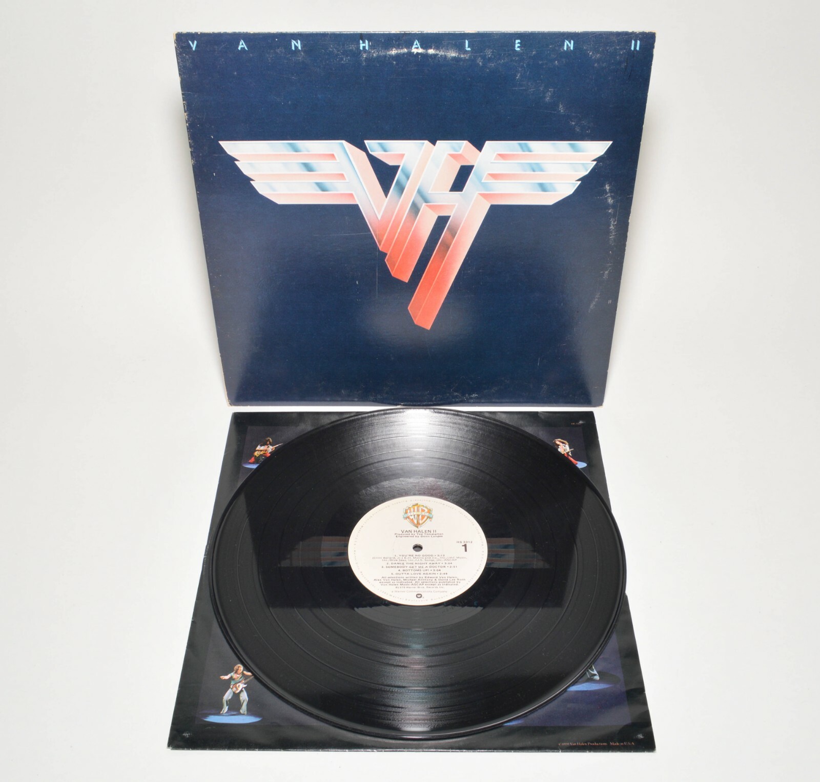 VAN HALEN Van Halen II 1979 Warner Bros. Records LP Record VAN HALEN Van Halen II 1979 Warner Bros. Records LP Record