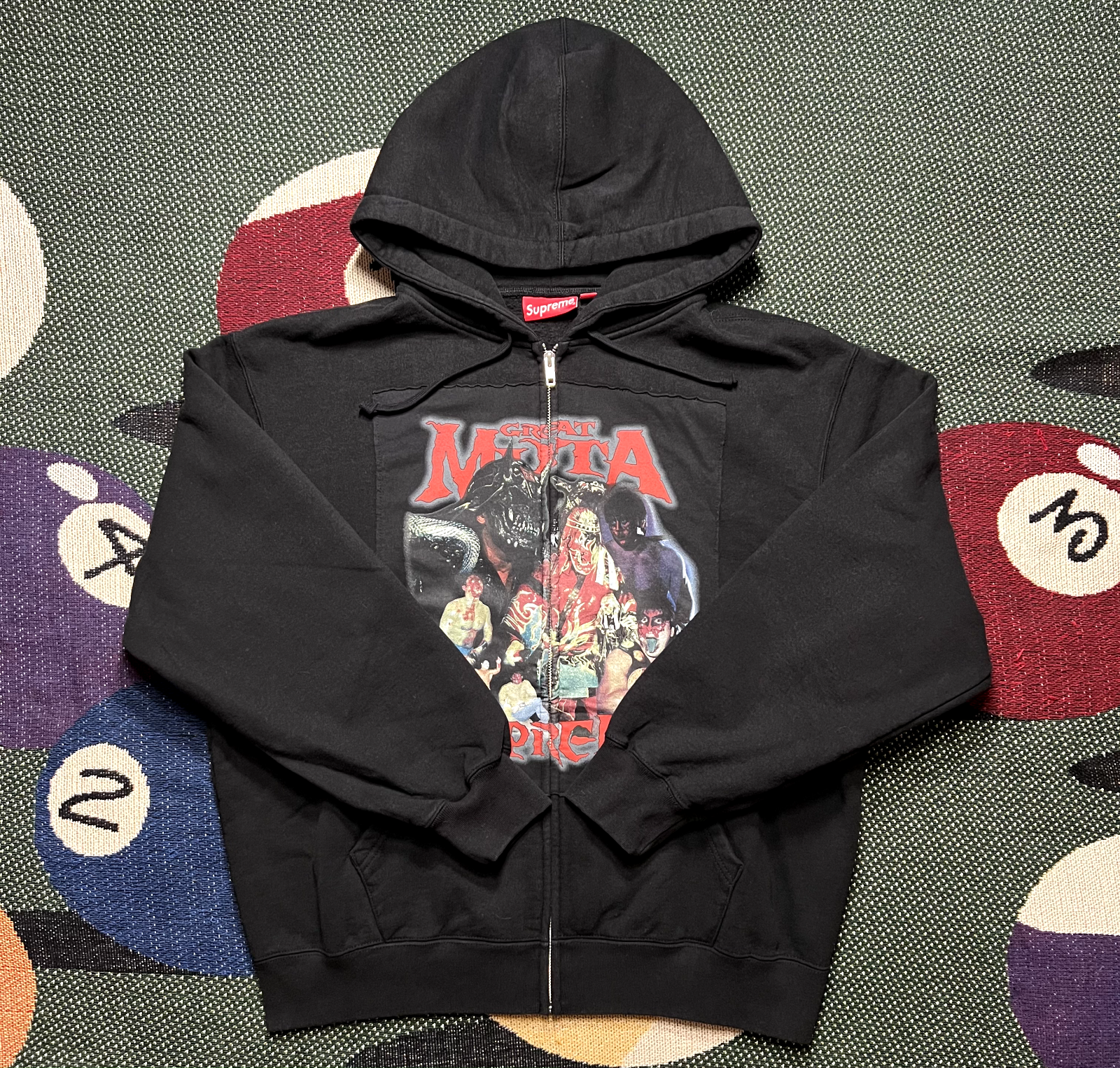 supreme muta zip up hooded sweatshirt ムタ Supreme Muta Zip Up Hooded Sweatshirt (FW23) - $178