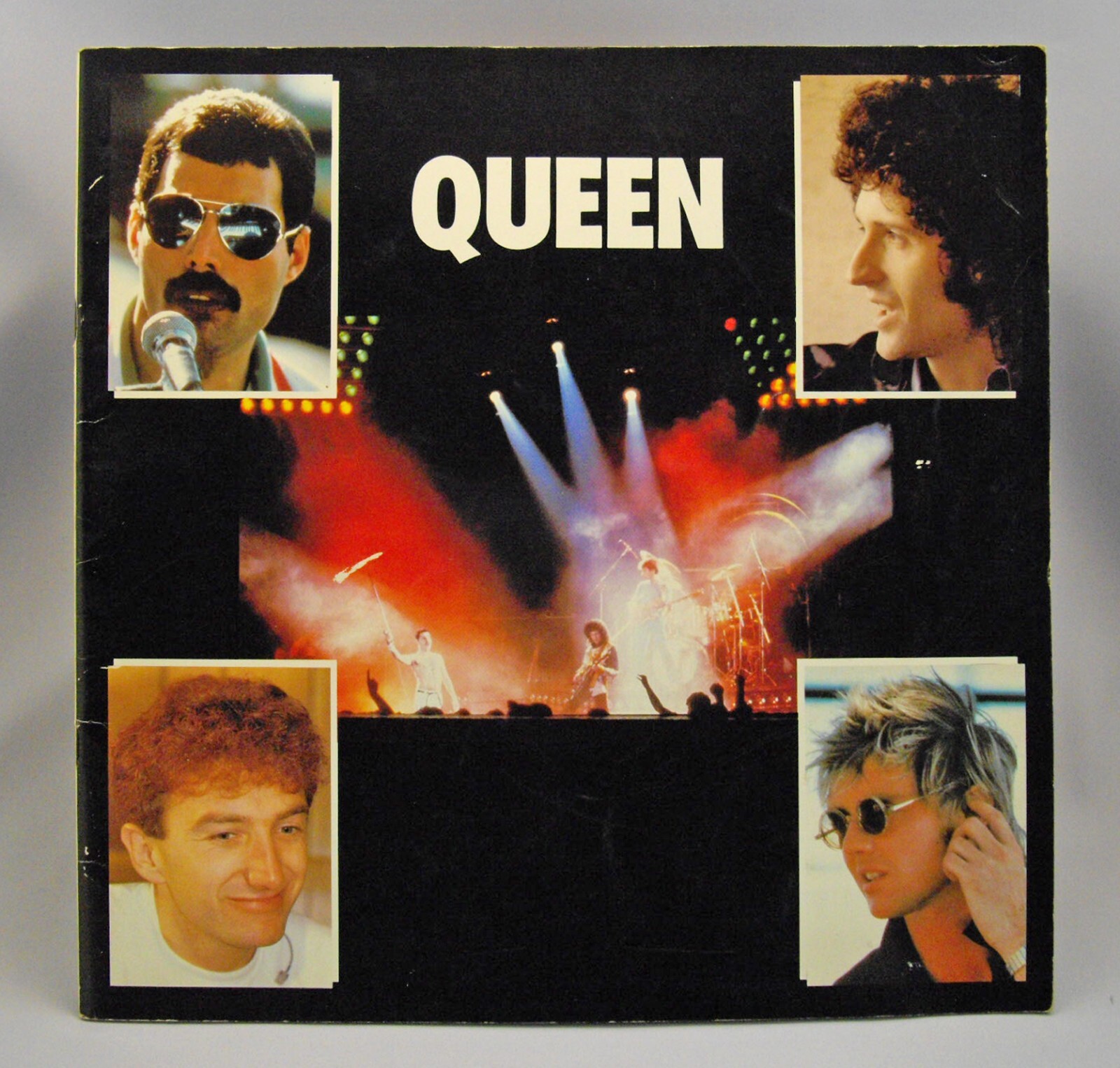 et521 QUEEN 1982 Japan Tour Original Program Book Freddie