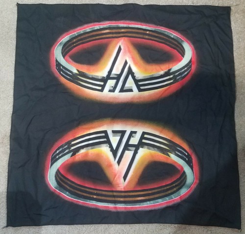 【Vintage】ヴァン・ヘイレン バンダナ Van Halen Vintage Bandana Scarf from 5150 Tour 21