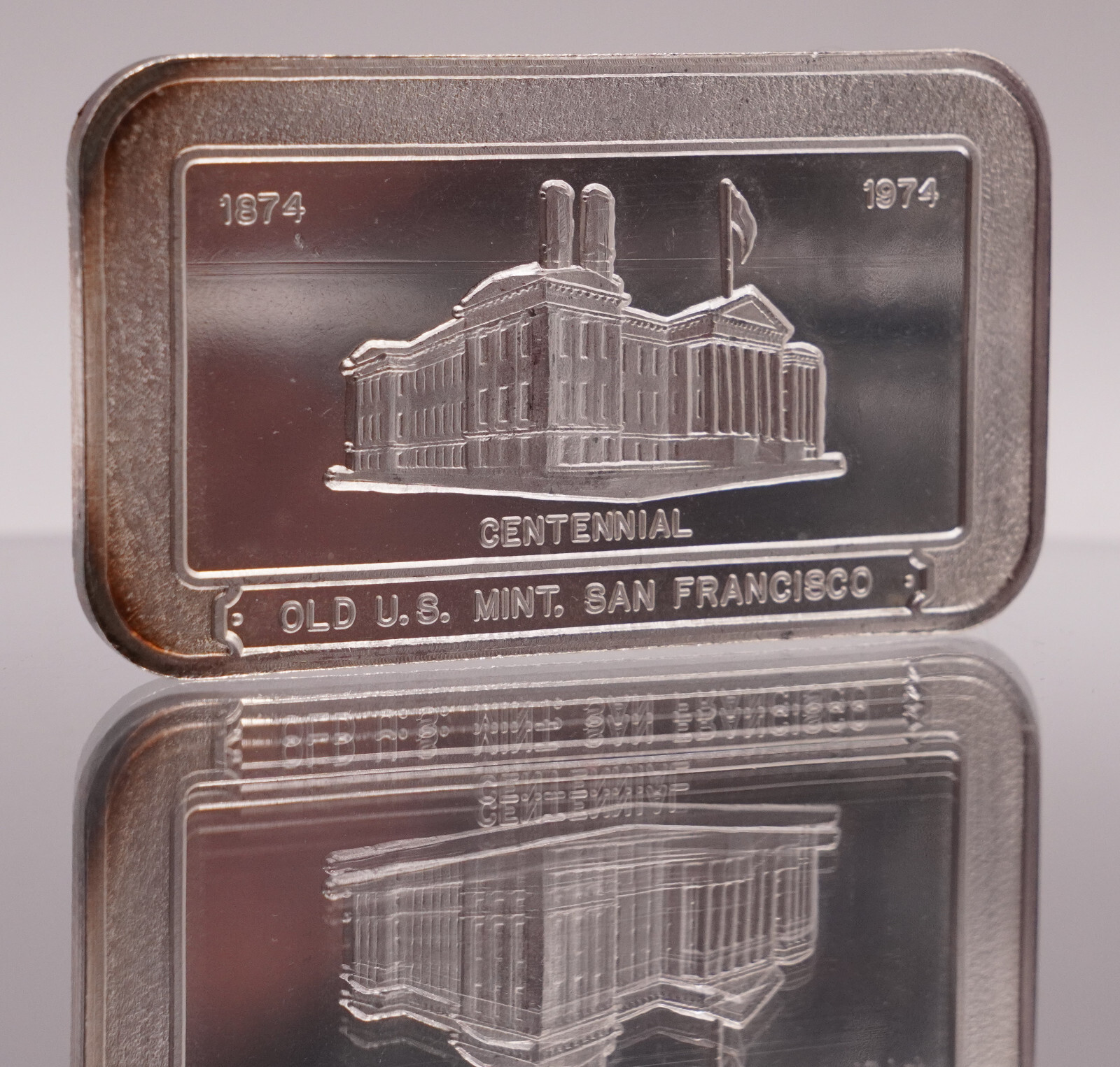 1974 Old US Mint San Francisco CA Pioneer Mint 1oz 999 FINE Silver