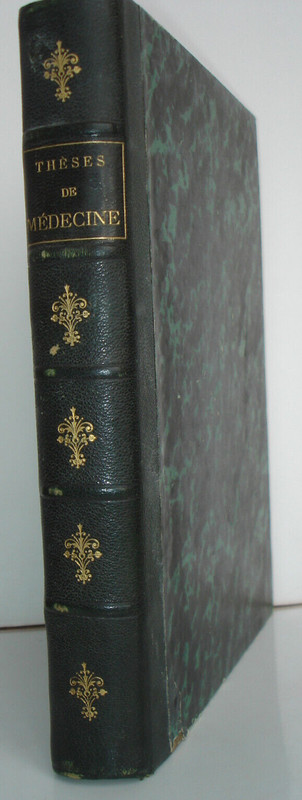 Recueil De 14 Theses De Medecine -Hermaphrodisme Cerveau Alcoolisme -Vers 1870