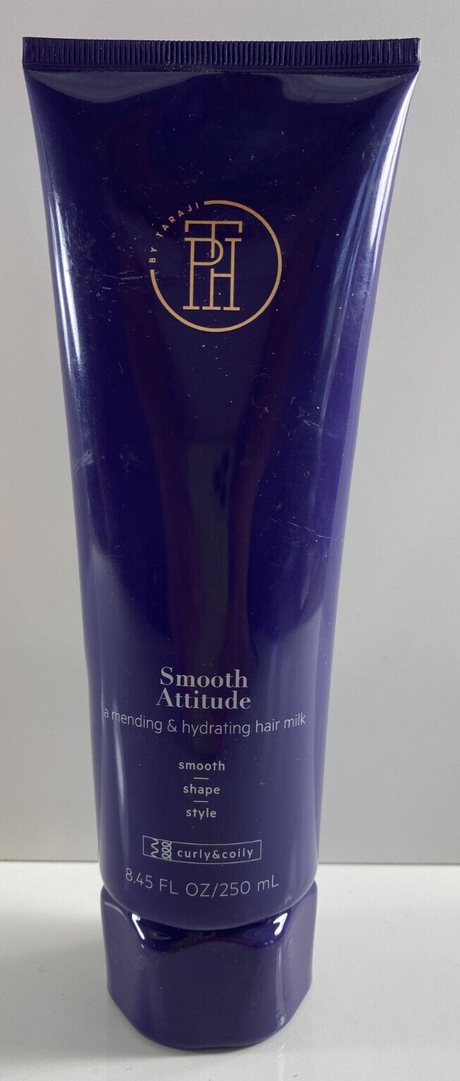 TPH Taraji Smooth Attitude Mending Hydrating Hair Milk Smooth Shape NEW 8.45 oz