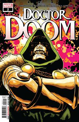 MARVEL Dr.ドゥーム パーカー Oversized Wash Marvel Dr Doom License Print Hoodie