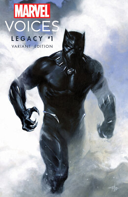 Marvels Voices Legacy #1 Gabriele Dell'Otto Black Panther Trade Variant