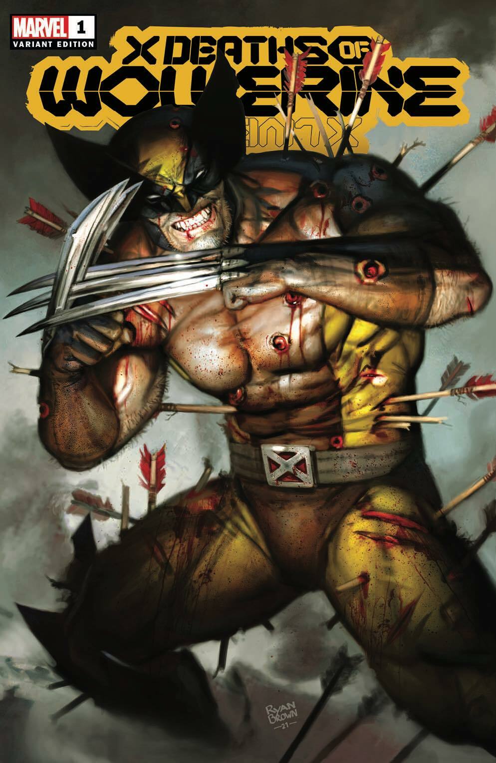 MARVEL Wolverine ウルヴァリン BROWN COMIC Ver. Marvel — Wolverine Brown Suit - VeVe Digital Collectibles