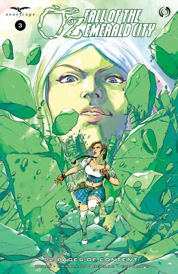 OZ FALL OF THE EMERALD CITY #3 B (NM) PREITANO Variant Zenescope 2024 Grimm