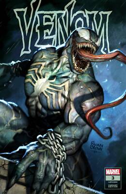 VENOM #3 (RYAN BROWN EXCLUSIVE TRADE DRESS VARIANT) COMIC BOOK ~ Marvel