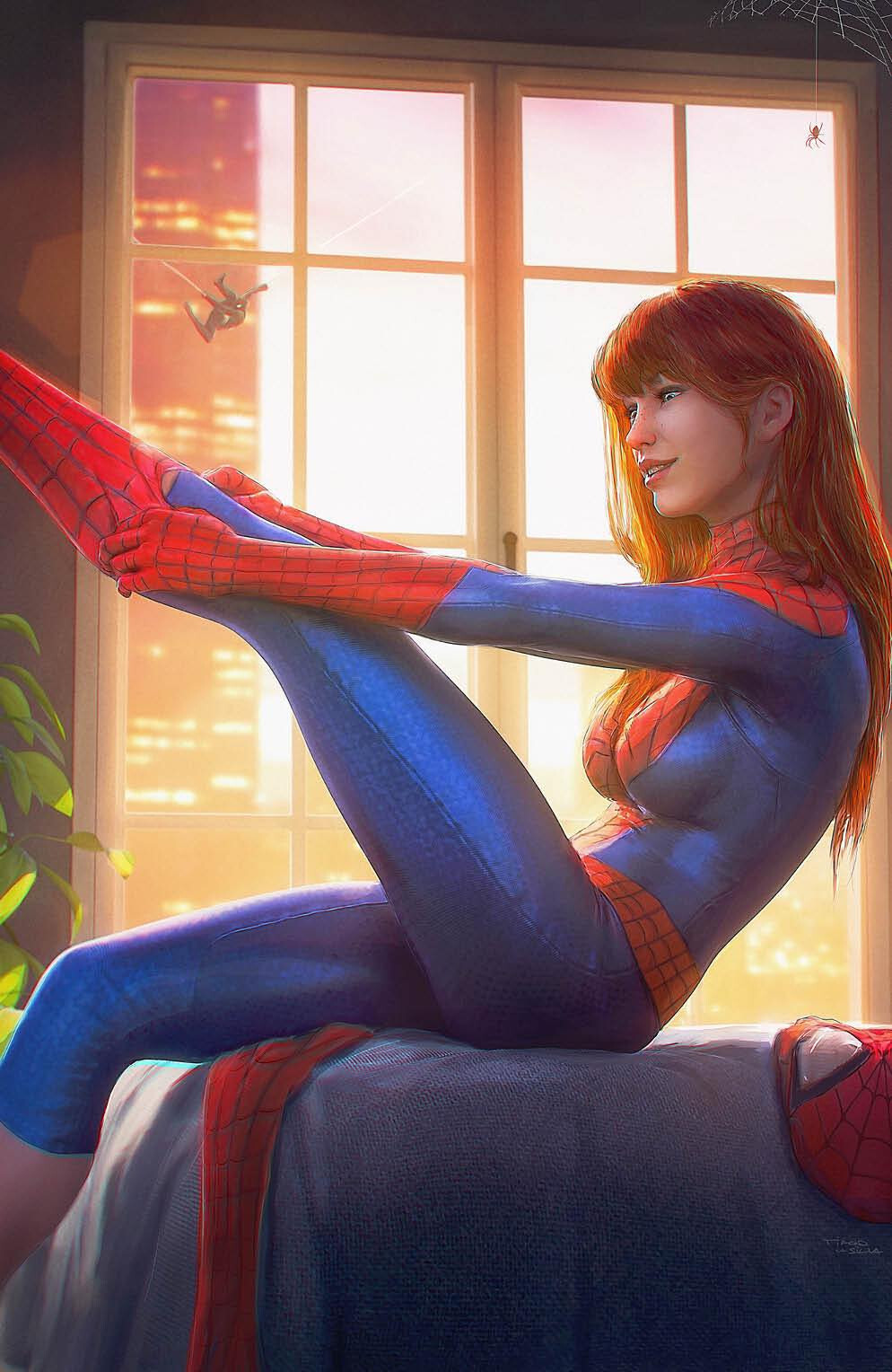 AMAZING SPIDER-MAN #27 (TIAGO DA SILVA EXCLUSIVE VIRGIN