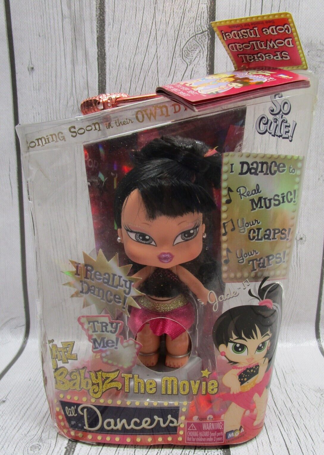 Bratz Babyz The Movie Lil Dancer Jade - NEW Package Damage - Please Read