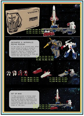 Transformers WFC Galactic Odyssey Botropolis Rescue Mission 6pk RARE OUT OF PRNT